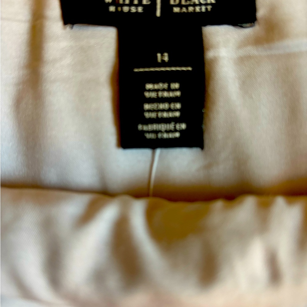Black House White Market lines silver/soft grey lined skirt